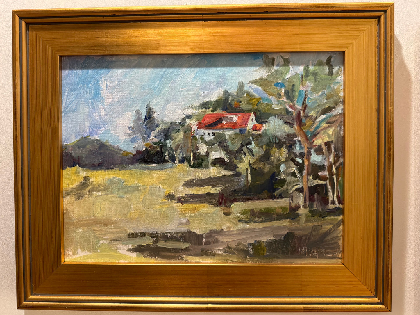 "Little Country Cottage", 21" x 17"