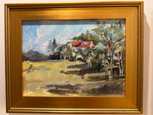 "Little Country Cottage", 21" x 17"