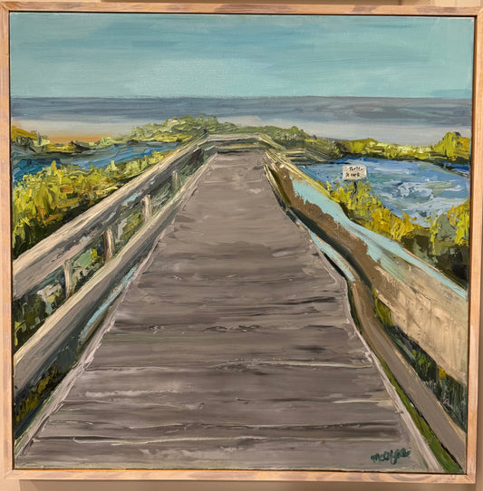 "Turtle Crossing", 25 x 25