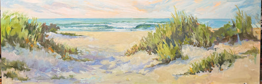 "Sunrise", 62" x 22"